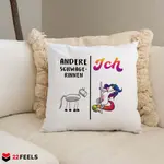 Декоративная поудшка 22Feels, белый - фото