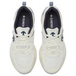 DUALIS Городские Коммутерские Низкие Кроссовки Унисекс Белый Синий DESCENTE, White/Blue - фото 3