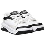 Кожаные кроссовки Odissea VERSACE, белые - фото 3