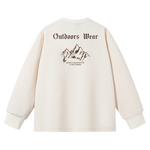 Свитшот Aero Flow Unisex Mizuno, белый - фото 6