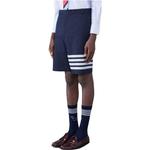 Шорты с 4 полосками THOM BROWNE, синий - фото 6