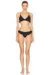 Трусы-стринги Butterfly Cou Cou Intimates, Black - фото 4