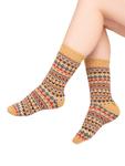 Носки HomeOfSocks HOS452, горчица - фото 2
