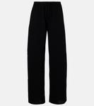 Прямые брюки из крепа Ari Leset, черный - фото