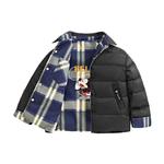 Пуховик для детей 3-7 лет Disney, черный - фото