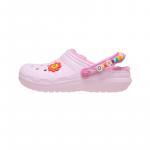 Детские сабо для детей Crocs, milk розовый - фото