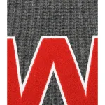 Шерстяной шарф Max Mara, серый - фото 3