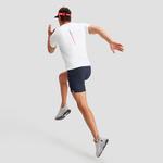 Футболка RUNNING для мужчин Descente, белый - фото 4