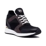 Кожаные кроссовки Maven Michael Kors, черный - фото