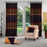 Шторка Maribor с петлями, 1 шт. Wirth, фиолетовый - фото