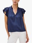Блузка Calista с V-образным вырезом Rails, Blue - фото 2