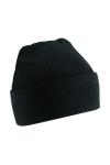 Оригинальная шапка с манжетами Beechfield, черный - фото