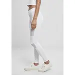 Леггинсы Urban Classics Tech Mesh, белый - фото 2