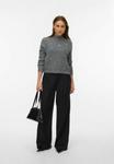 Джемпер Vero Moda VMVENEDIG, Medium Grey Melange/Dark Grey - фото 2
