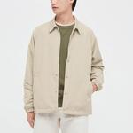 UNIQLO Унисекс куртка бежевая, Beige - фото 9