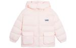 Детская пуховая куртка Lee, shell серый - фото 5