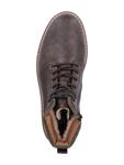 Ботинки на шнуровке Rieker, темно-коричневый - фото 3