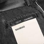 Брюки Nahmias Denim Track Logo Cargo Pants 'Dark Wash', синий - фото 4