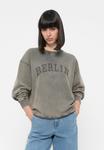 Толстовка lala Berlin BERLIN, Washed Grey/Grey - фото 4