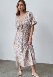 Платье ST MRLO BLOSSOM MIDI , Tan Zebra Print/Nude - фото 7