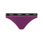 3 комплекта стрингов Hugo, фиолетовый - фото 3