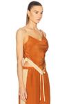 Топ Soma Scarf Camisole Sir., Rust - фото 2