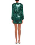 Мини-платье Gaëlle Paris, изумрудно-зеленый - фото 3