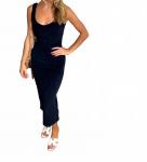 Платье Margot миди в цвете "полночь" Araminta James, Midnight - фото 3