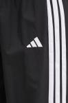 Брюки спортивные Adidas Essentials 3-Stripes Lifestyle Woven Parachute, черный - фото 5
