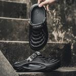 Клоги мужские EGCHI, серо-зеленый - фото 3