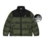 Пуховик унисекс Jrs, Армейский Зеленый - фото