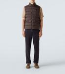 Джерси узкие брюки Moncler, темно-синий - фото 2