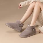 Зимние ботинки женские Zhr, хаки - фото 12