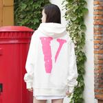 Худи Vlone бело-розовое - фото 10