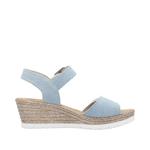 Сандалии с ремешками Rieker, синий - фото 2