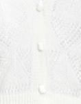 Кардиган Liu •Jo, белый - фото 4