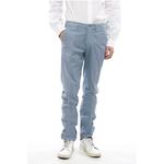 ID Полосатые брюки чинос Corneliani, Light Blue - фото