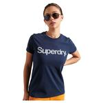 Футболка Superdry Cl, синий - фото