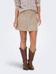 Юбка мини ONLY Skirt ONLAmazing, бежевый - фото 2