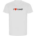 Футболка Kruskis I Love Camp ECO, белый - фото