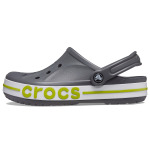 Сандалии Crocs Bayaband, серый/светло-зеленый - фото