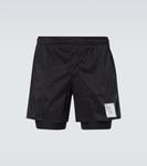 Шорты для бега TechSilk 5" Satisfy, черный - фото