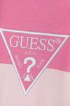 Хлопковый детский комбинезон Guess, розовый - фото 3