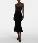 Платье-бюстье Ethel в горошек Rebecca Vallance, черный - фото 2