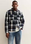 Куртка New Look REGULAR CHECKED CHEST POCKET SHACKET, Blue Pattern/Dark Blue - фото