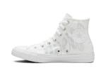 Кроссовки Converse Wmns Chuck Taylor All Star High, Metallic Script Logo - White - фото 3