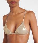 Бикини топ Via Jade Swim, Gold Gloss - фото 4