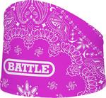 Battle Бандана с черепом 2.0, розовый - фото