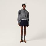 Флисовая рубашка MIU MIU, серый - фото 2