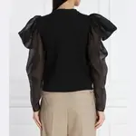 Блузка стандартного кроя Karl Lagerfeld, черный - фото 3